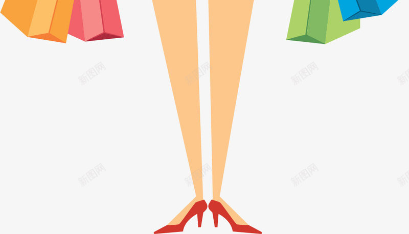 开心逛街购物的女性png免抠素材_新图网 https://ixintu.com 开心 微笑 购物 逛街