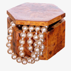 木箱中的珠宝素材