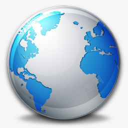 3D地球图标png_新图网 https://ixintu.com 3d 图标 地球