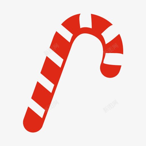 糖果甘蔗FestiveChristmasIcons图标png_新图网 https://ixintu.com candy cane 甘蔗 糖果