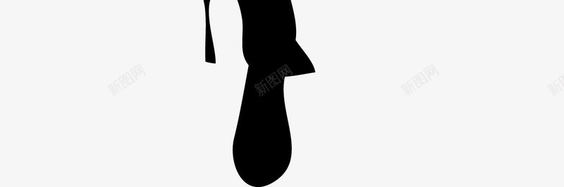 黑色简约线条女孩图标png_新图网 https://ixintu.com 免抠PNG 女孩 女性 简约 线条 装饰图案 黑色