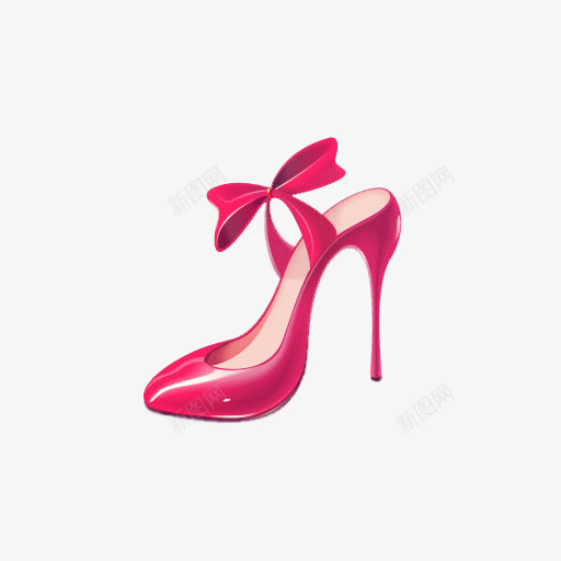 高跟鞋png免抠素材_新图网 https://ixintu.com 女性鞋子 手绘高跟鞋 高根鞋