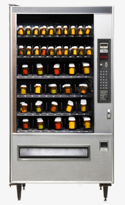 自动便利糖果零食自动售货机高清图片
