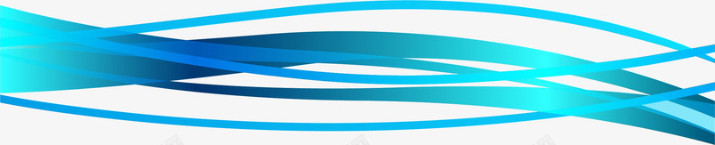 蓝色柔和曲线png免抠素材_新图网 https://ixintu.com 弧度线 柔和曲线 柔和线条 波浪线 线条 装饰曲线 飘逸曲线