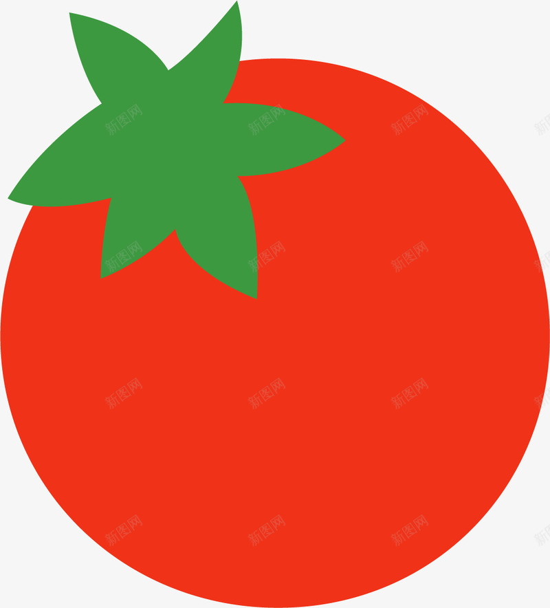简笔画番茄png免抠素材_新图网 https://ixintu.com 简笔番茄 绿色蔬菜 蔬菜 蔬菜简笔 蔬菜简笔画 蔬菜速写