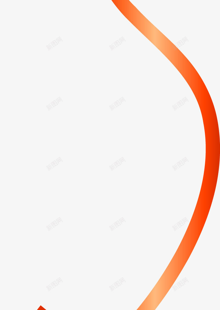 橙色简约曲线不规则图形png免抠素材_新图网 https://ixintu.com 不规则图形 免抠PNG 曲线 橙色 简约