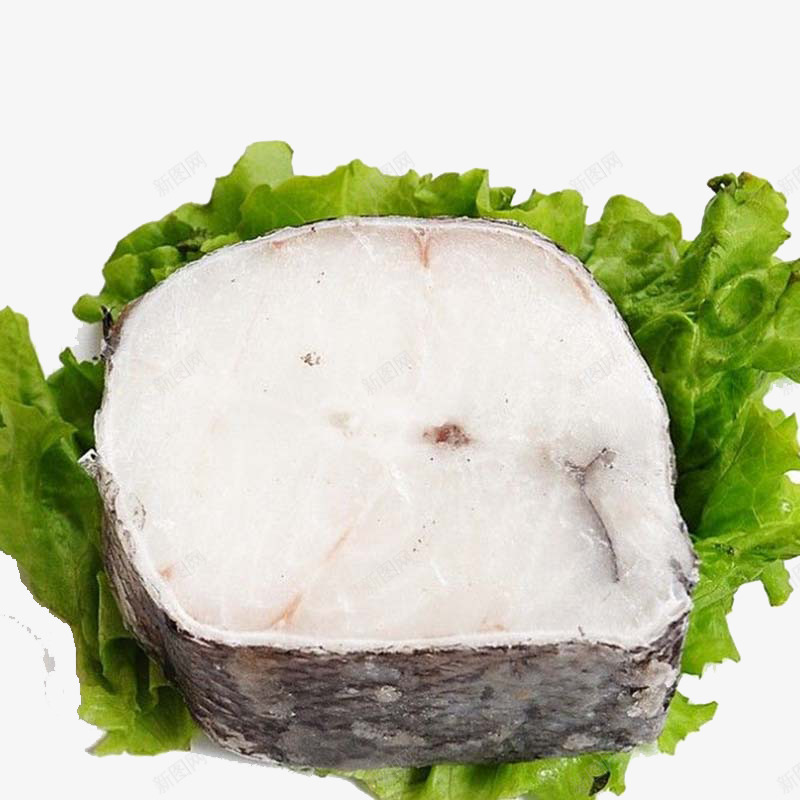 新鲜鳕鱼png免抠素材_新图网 https://ixintu.com 海鲜 蔬菜 青菜 食材 食物 鳕鱼