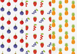 水果背景图矢量图素材