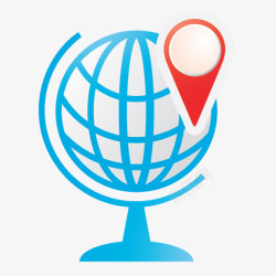 local业务地球全球互联网局部SEOW图标高清图片