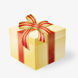 金色促销礼品盒图标png_新图网 https://ixintu.com 促销 礼品盒 金色