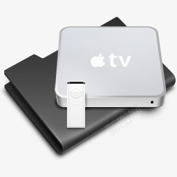 苹果电视黑色的PrySystemicons图标图标