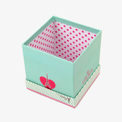 可爱糖果风格立体礼物盒盖子打开素材