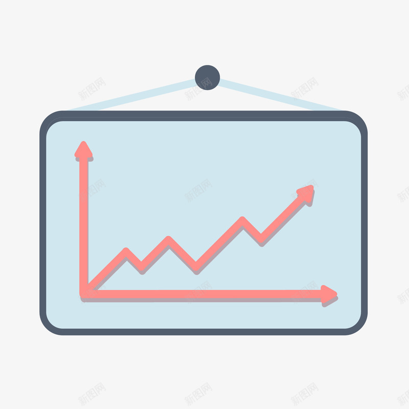 扁平化曲线图png免抠素材_新图网 https://ixintu.com 扁平化 曲线图