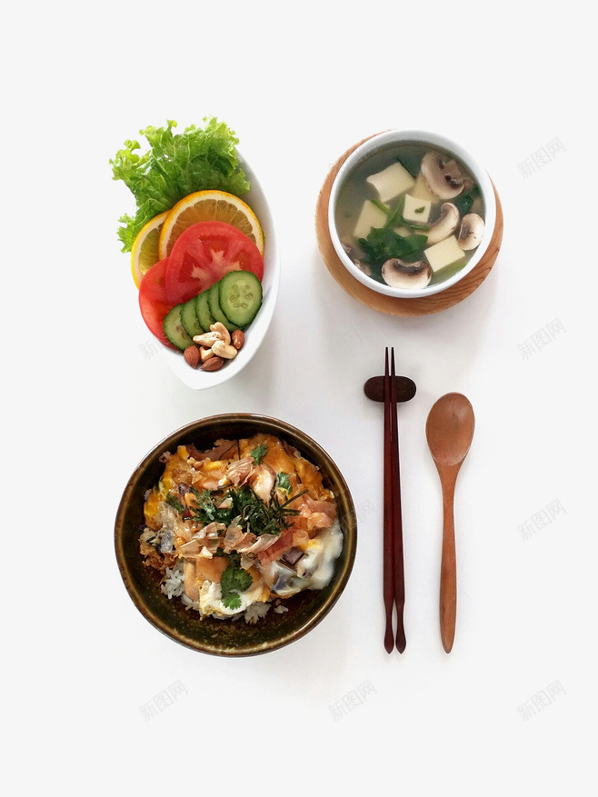 韩国石锅饭png免抠素材_新图网 https://ixintu.com 新鲜蔬菜 石锅饭 美食 豆腐蘑菇汤