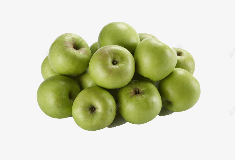 一堆青色新鲜的苹果png免抠素材_新图网 https://ixintu.com 新鲜 植物 水果 维生素 绿色 美味 苹果 营养