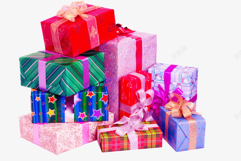 各种颜色的包装礼品盒子png免抠素材_新图网 https://ixintu.com 包装 包裹 盒子 礼品