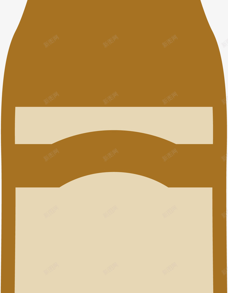 黄色酒瓶png免抠素材_新图网 https://ixintu.com 卡通酒瓶 啤酒瓶 白酒瓶 空酒瓶 红酒瓶 葡萄酒瓶 酒瓶矢量 酒瓶设计 黄色酒瓶