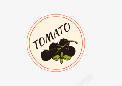 Tomato西红柿矢量图图标高清图片