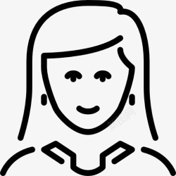 女性用户的头像妈妈图标高清图片