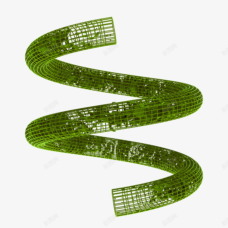 绿色曲线网状不规则3D立体建模png免抠素材_新图网 https://ixintu.com 3D 不规则 产品实物 免抠图 实物 广告设计 建模 建模设计 彩色 曲线 立体建模 绿色 网状 色彩 设计