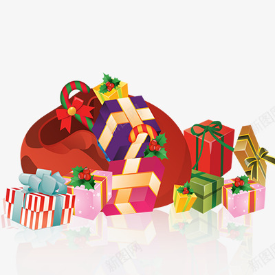 礼物礼品盒png免抠素材_新图网 https://ixintu.com 礼品盒 礼物 节日元素 节日素材