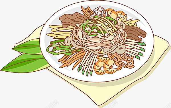 苏格兰打卤面png免抠素材_新图网 https://ixintu.com PNG图形 PNG装饰 蔬菜 装饰 面条 食物