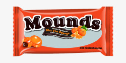 夹心果mounds夹心糖果高清图片