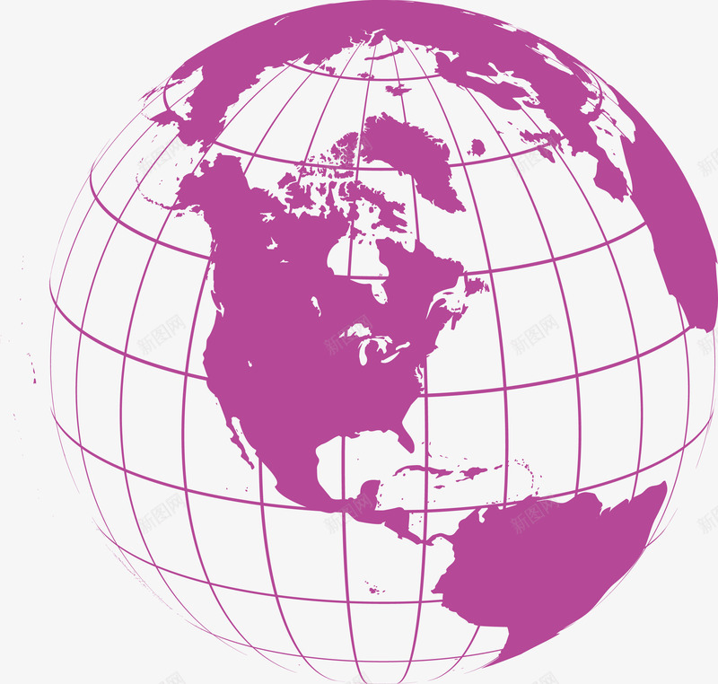 红色点线地球png免抠素材_新图网 https://ixintu.com 卡通地球 地球 地球仪 地球图 手绘地球 点 点线地球 球 球体 矢量地球 线