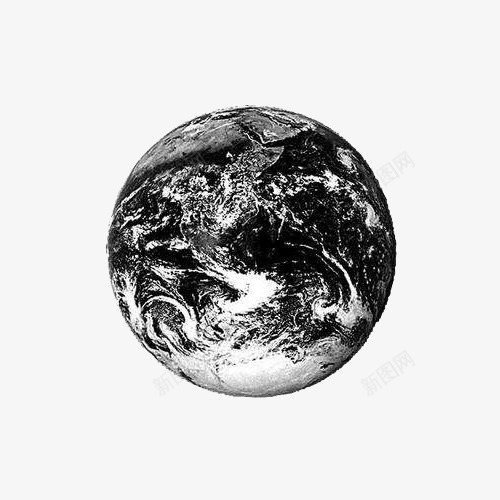 展示自然地貌的黑白地球图案png免抠素材_新图网 https://ixintu.com 图案 地球 地球黑白 地貌 展示自然 装饰 黑白风格