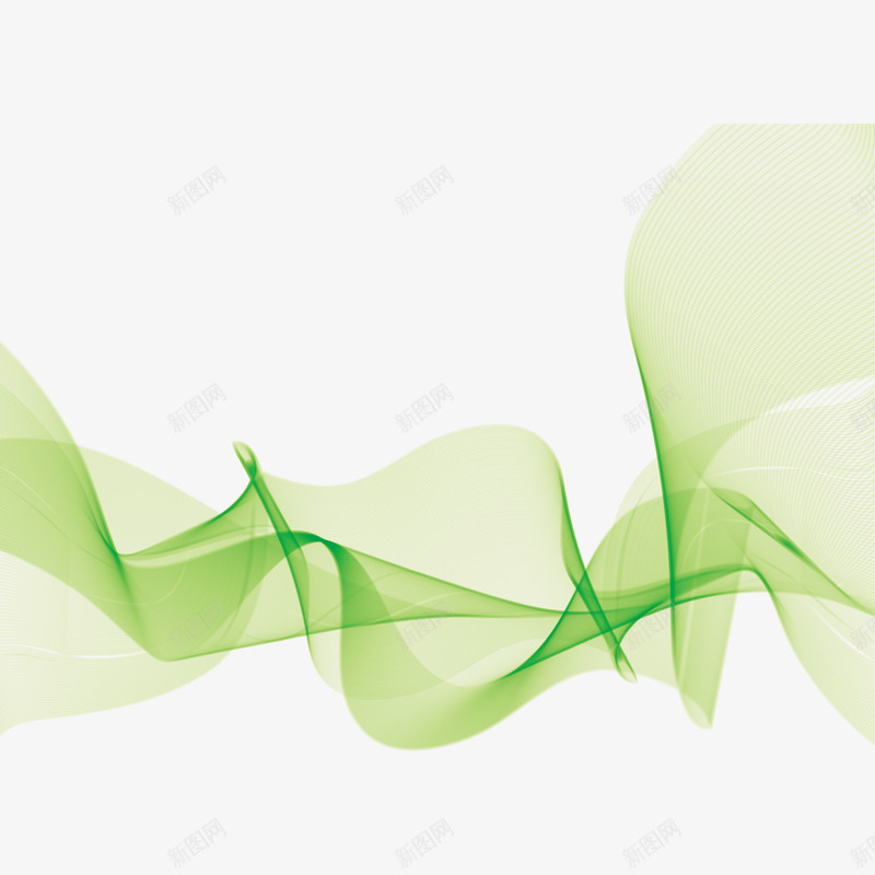 绿色曲线装饰图案矢量图ai免抠素材_新图网 https://ixintu.com png png素材 免费png 免费png素材 曲线 曲线装饰图案 矢量素材 绿色曲线 矢量图