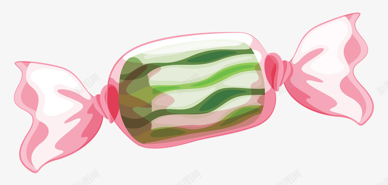 卡通一颗糖果图png免抠素材_新图网 https://ixintu.com 卡通 手绘 插图 甜甜的 粉色的 糖 糖果 装饰图案