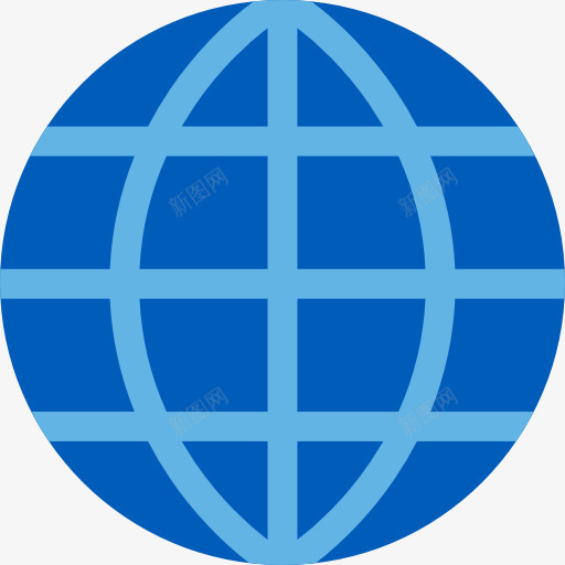 互联网图标png_新图网 https://ixintu.com 互联网世界 传播 全球网格 土工格栅 在世界范围内 地球仪 无线互联网