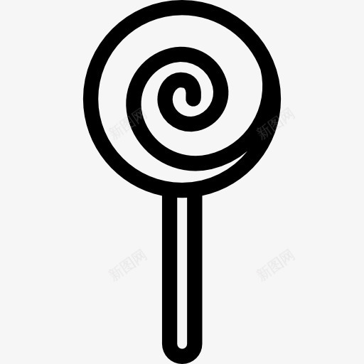 Lollipop的大图标png_新图网 https://ixintu.com 甜 甜点 糖 糖果 食品