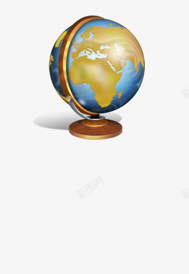 教学地球仪png免抠素材_新图网 https://ixintu.com 3D 地球仪 桌面 科技 素材 转动