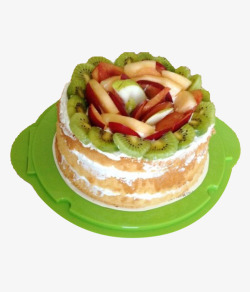 生日必备水果蛋糕素材