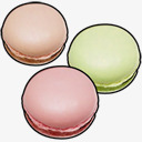 蛋白杏仁饼干图标png_新图网 https://ixintu.com dessert food macaroons meal pastry sweets 甜点 糕点 糖果 蛋白杏仁饼 食物 餐