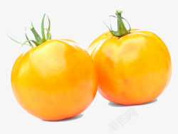 西红柿免扣PNG图黄色西红柿高清图片