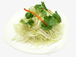 凉拌竹笋食物实物图高清图片