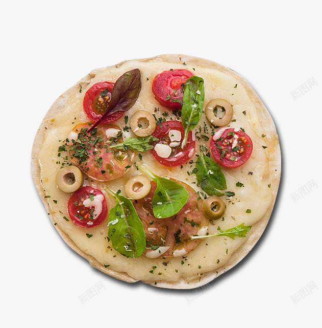 西式蔬菜煎饼披萨png免抠素材_新图网 https://ixintu.com 披萨 煎饼 美食 蔬菜 香料