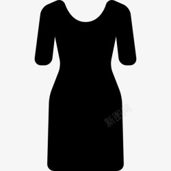 长袖子长礼服袖子图标高清图片