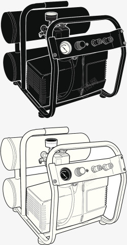 气泵机械装置素材