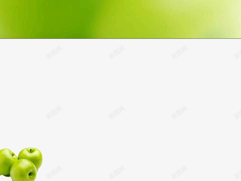 青苹果系列PPT模板png免抠素材_新图网 https://ixintu.com PPT模板 PPT背景 绿色 苹果