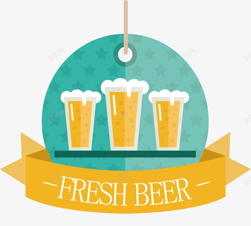 啤酒logo矢量图图标ai_新图网 https://ixintu.com logo logo设计 创意 啤酒 啤酒logo 喝酒 矢量图