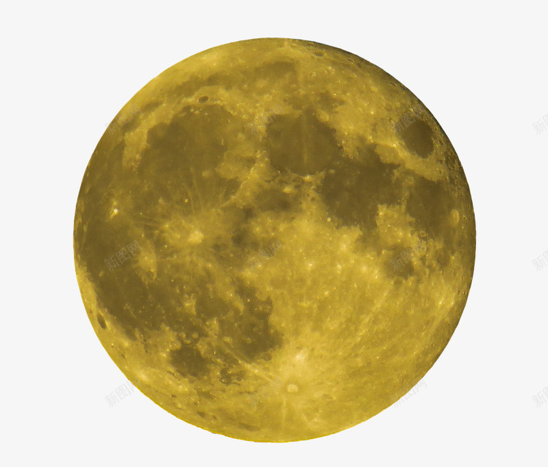 金色地球png免抠素材_新图网 https://ixintu.com 圆月 地球 月亮 金色 金色月亮 黄色月亮