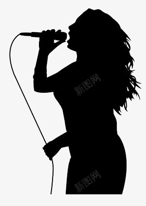 唱歌的女性png免抠素材_新图网 https://ixintu.com K麦 卡拉OK 声音