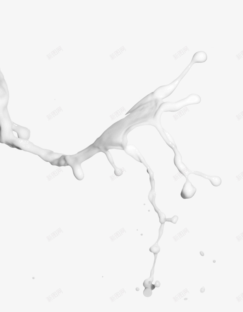 飞溅的牛奶png免抠素材_新图网 https://ixintu.com 倾倒的牛奶 牛奶 白色液体 飞溅的牛奶