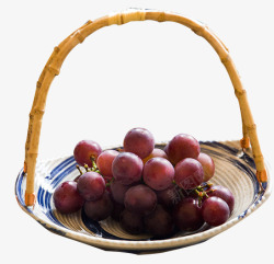 陶艺餐具水果篮装饰餐桌摆件高清图片