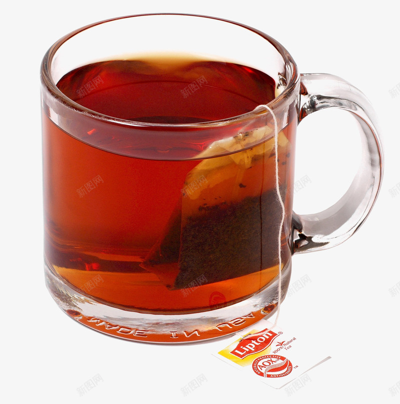 杯子中的红茶png免抠素材_新图网 https://ixintu.com 水杯 玻璃杯 红茶 饮料