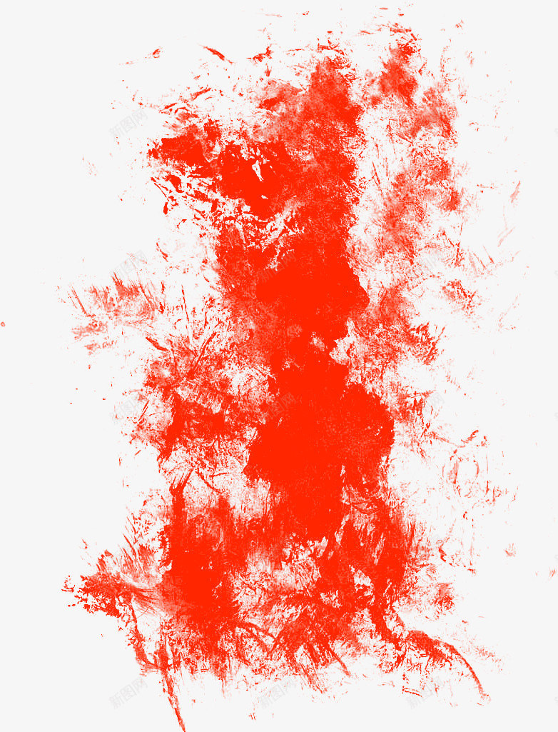 涂抹红色墨迹png免抠素材_新图网 https://ixintu.com 涂抹 红色墨迹