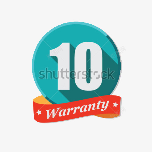 创意标签按钮10psd免抠素材_新图网 https://ixintu.com 10 Warranty 圆形 数字